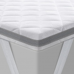 BedStory Topper 180 x 200 cm H5/H6, 7,5 cm k&otilde;rge, toetav k&uuml;lma vahu tuum, hingav 3D v&otilde;rkkate, mugav madratsipealne Box Spring voodite ja ebamugavate diivanvoodite jaoks.