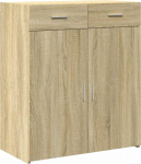 vidaXL Sonoma tamme k&uuml;ljepaneel 80 x 42,5 x 93 cm Mitmekihiline puit