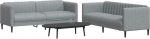 3209238 2-osaline diivanikomplekt helehall kangas, Lounge diivan, diivanid ja diivanid, l&otilde;&otilde;gastav diivan, diivan elutuppa, diivan koos