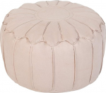 Loft 25 Bean Bag Footstool Super Soft Faux Leather kangas Dekoratiivne ja mugav jalahoidja Foot Stool elutuppa Foot Stool Maroko stiilis