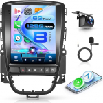 8 Core 6G+128G 9.7" Autoradio Android f&uuml;r Opel Astra J 2006-2016, Carplay Android Auto Wireless 360&deg;-Panoramablick Navi GPS Mirror Link FM/RDS/EQ Bluetooth Lenkradsteuerung R&uuml;ckfahrkamera