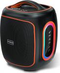 120 W kaasaskantav Bluetooth-k&otilde;lar, muusikakast, suur 6,5-tolline k&otilde;lar ja bassiv&otilde;imendus, peo helikarp, 30H aku, Bluetooth 5.4 kuni 30 m, IP65 vee- ja tolmukindel, RGB, telkimine, telkimine