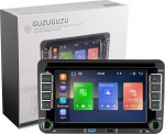 Linux Autoradio VW Golf 5/6, Polo, Passat, VW raadio toetab juhtmevaba CarPlay/Android auto, multifunktsionaalne rool, tagurdusfunktsioon, RDS raadio, navigatsioon, Bluetooth, IPS-ekraan