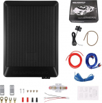 Ultra Slim auto subwoofer Sedan Truck koos sisseehitatud v&otilde;imendiga istme alla paigaldatav Max Power 600W kompaktne subwoofer