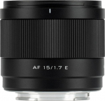 VILTROX AF 15mm F1.7 &Otilde;hukaamera objektiiv APS-C autofookusega laia nurgaga suur ava, kerge kaal Sony E jaoks
