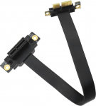 Loo idee PCI-E 3.0 1X kuni 1X 90-kraadise nurga pikenduskaabel PCI-E 1X pikendusadapteri tarvikud graafikakaardile helikaardile juhtmega v&otilde;rgukaardile 8GB/bsp