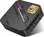 Blackview MP100 Pro Mini PC Intel i3-1215U (Beats 4300U/1011U, kuni 4,4 GHz), 16GB RAM 512GB (Max 2TB) M.2 PCIE4.0 SSD Win-11 Pro Mini arvuti, 6 x USB 3.2丨8K DP + HDMI + Type C, WiFi 6+BT 5.2 AI