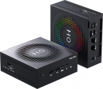 PELADN Mini PC, Ryzen AI 9 HX 370 (12C/24T, bis zu 5.1Ghz), Radeon 890M, 24GB LPDDR5X/1TB PCIe SSD, Dual 2.5G LAN, USB4/DP/HD, Mini lauaarvuti,WiFi7/BT5.4/USB3.2/Triple 4K Display/USB3.2/Oculink
