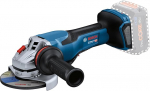 Bosch Professional 18V s&uuml;steem BITURBO Akku Winkelschleifer GWS 18V-15 P inkl. Trennschutzhaube, Vibration Control-Zusatzhandgriff, Schutzhaube, Schnellverriegelungsmutter, ohne Akku/ Ladeger&auml;t)