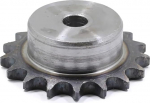 Kettenrolle Ritzel, Kettenrad， 10A Rollenkettenrad, 10-21 Z&auml;hne, 15,875 mm, 45# Stahl, mehrere Gr&ouml;&szlig;en(18 hammastega(Bore 14mm)