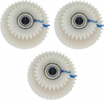 3-osaline nailon-keermestik komplekt AKM 100SX mootorile, 39T + 27T Z&auml;hne Ersatzteile f&uuml;r E-Bike, wei&szlig; links/rechts (39T + 27T links)