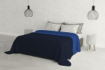 Elegantne Itaalia voodipesu &uuml;he suvise voodiplaadi 260 x 270 cm sinine