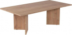 Hanah Home Elegantne kohvilaud, Sapphire Oak, 100% melamiiniga kaetud puitlaastplaat, 18 mm paks, stiilne ja funktsionaalne disain kaasaegsetesse eluruumidesse
