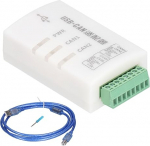 Can Analyzer Adapter USB Adapter 2 kanaliga elektrooniliste komponentide seadmed relee funktsiooniga ZLG Trytheck New Energy tarkvara jaoks (2A)