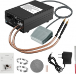 Punkti keevitusmasin patareidele 8000 W, kaasaskantav punktkeevitusmasin Hancaner DIY-komplekt, suure j&otilde;udlusega k&auml;si keevitusmasin niklib&auml;ndiga, reguleeritavad keevitusmasinad punktkeevitusmasinale