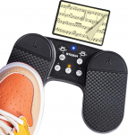 STRICH juhtmevaba Page Turner pedaal iPadile, laetav muusika Page Turner pedaal, 5 režiimi, USB vaikne jalgpedaal tahvelarvutitele, iPad Pro, instrumentide m&auml;ngimine, PC, SPT-10