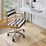 Azadx Office Desk Chair Mat 90 x 120 cm for Hard Floors, Multipurpose Base Protection, Clear