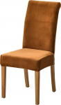 Lalluxy Velvet Chair Covers for Dining Room, Stretchy Super Soft Parson Chair Covers Chair Protectors for Party, Pet Protection, 6 Pieces, Camel