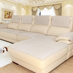 Rutschfester Sofa-Schonbezug in verschiedenen Gr&ouml;&szlig;en, f&uuml;r Sektionssofa-Armlehnen, 70 x 120 cm, Beige