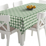 HEKO PANELS laudlina 140 x 110 cm pestav laudlina Aia laudlina plekikindel vetth&uuml;lgav laudlina Lilled Daisy ruuduline