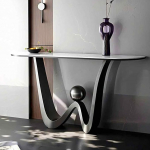 Eingangstisch Wohnzimmer Modern Konsole Sofatisch Schmaler Foyer Tisch