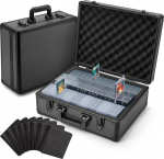 FunGuys Toploader Trading Card Case, 3 rida, must, Modern