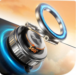 DIMONCOAT 2025 Uuendatud 360&deg; p&ouml;&ouml;rlev vaakum magnetiline telefoni hoidja auto imemistelefoni hoidja alusele [109+LBS tugevaim imemine ja magnetiline] Reguleeritav keeratav lukustus teie jaoks