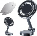 LIUKM mobiiltelefoni hoidja auto magnet [20 x N55 tugevaim magnetid] &uuml;hildub autohoidjaga, t&auml;ismetallist magnetiline auto mobiiltelefoni hoidja [tugevaim kleepuvus 3M liim] iPhone Samsung jne. jaoks