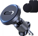 Miracase mobiiltelefoni hoidja autole, 2025, &uuml;litugevad magnetid, &uuml;hildub 17 Pro Max 16 15 14 14 13 Plus Mini, Galaxy ja teistega