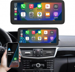 Ninetom autoraadio 10,25-tolline puuteekraan koos juhtmevaba Carplay ja Android autoga 2009-2011 Mercedes Benz E-klassile W212 NTG4.0, toetab Mirrorlink, kaamera, navigatsiooni