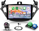 4G+64G Android Autoradio f&uuml;r Opel Corsa E 2015-2019/Opel Adam 2013-2016 Wireless Carplay Android Auto 9 Zoll Incell Touchscreen Autoradio mit GPS Navi WiFi Bluetooth FM/RDS/EQ/USB/SWC R&uuml;ckfahrkamera