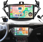 8 Core 4G + 64G Android 13 autoraadio Opel Corsa 2015-2019/Opel Adam 2013-2016 koos Carplay Android autoga, 9-tolline 2 DIN autoraadio WIFI / GPS / 32EQ DSP / FM RDS / Bluetoothiga