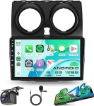 8 Core 6G + 128G Android Autoradio Nissan Qashqai J10 2006-2016 traadita Carplay Android auto navigatsioon WiFi 360&deg; Panorama 9-tolline puuteekraaniga autoraadio Mirror Link Bluetooth FM/RDS/DSP/SWC