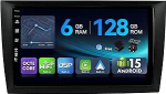 [6G + 128G, Octa-Core] - MSD Autoradio VW Golf 6 (2008-2016) | Android 15 GPS navigatsiooniradio | CarPlay Android auto roolijuhtimine Dual Band WiFi DSP DAB | Tagurduskaamera MIC | 2 DIN 9
