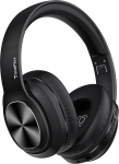 TuneFlux Bluetooth k&otilde;rvaklapid &uuml;le k&otilde;rva, 80 tundi aku kestvust, traadita Bluetooth k&otilde;rvaklapid 3 EQ režiimiga, HiFi Stereo, sisseehitatud mikrofon, kokkupandavad traadita k&otilde;rvaklapid, mustad