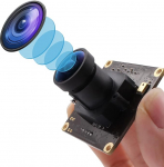 G Fisheye Lens 4K USB Camera Module 2160p Webcam Module, UHD 30fps Webcam Module Wide Angle 170&deg; USB with Camera, Desktop Computer Video Camera Circuit Board Module for Windows Android Mac