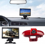 7-tolline TFT LCD-ekraaniga automonitor k&otilde;ikidele autodele + pidurituled auto katusel HD tagantvaate kaamera asendamine Transporterile Opel Vivaro Surf Concept/Combo/Vauxhall/Renault Trafic/Fiat Talento/Primastarile