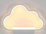 ZTWLEED LED Wall Light Indoor 20 W 2200 LM Wall Lamp LED Modern 3000 K/4000 K/6000 K, Wall Lighting Clouds for Children's Room, Bedroom, Living Room, Corridor, White, 110-240 V