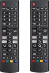 （2 Pack） Universaalne kaugjuhtimispult k&otilde;ikidele LG telerite kaugjuhtimispuldile, &uuml;hildub k&otilde;igi L G LED OLED LCD Webos 4K 8K UHD HDTV HDR Smart TV-dega koos Disney Plus, Netflix, LG kanalite nupuga