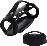 XBERSTAR Silikoonist &uuml;mbris JBL Xtreme 4 traadita Bluetooth k&otilde;larile, kaitsekott JBL Xtreme 4, kaasaskantavad k&otilde;larid, kaitsekate (must)