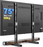 TVON lauatehnikalaud 20-75-tollistele teleritele, universaalne telerialus, tugevad telerijalad kuni 50 kg, telerialus koos kaablijuhiga, max. VESA 800 x 600 mm