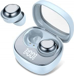 Mini Sleep Headphones Bluetooth 5.4 k&otilde;rvaklapid, 2025 In-Ear k&otilde;rvaklapid juhtmevabalt 25 tunni aku kestvusega, pehmed k&otilde;rvaklapid, Sleep Buds, pehme heli, mugav kanda ilma survetundeta