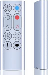 Ersatz-Fernbedienung kompatibel mit Dyson AM09 Hot+Cool Heizl&uuml;fter, Silber