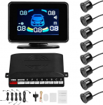 Shkalacar parkimisabi, tagumine tagurdusabi 8 parkimisanduriga, kauguse tuvastamine, LCD kaugusn&auml;idik, toetab akustilist hoiatust / helisignaali / m&uuml;rat&otilde;kke l&uuml;litit, parkimisandur 12 V s&otilde;idukitele,
