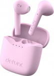 Defunc True Lite Pink - juhtmevabad Bluetooth 5.3 Hi-Fi stereoheli k&otilde;rvaklapid, puutetundlik juhtimine, integreeritud mikrofonid, 20 tundi taasesitusaega, USB-C laadimine, iOS ja Android telefonile