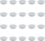 20 x lauakaabli l&auml;biviik - organiseeri ja halda kaableid h&otilde;lpsasti - l&auml;bim&otilde;&otilde;t 60mm - &uuml;mmargused kaabli l&auml;biviigud lauale kontorisse ja koju - valge - pakend 20-st