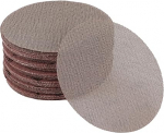 HEROFFIX 50 St&uuml;ck 7 Zoll Abranet Schleifnetz Anti-Verstopfung Klettstaubfreies Netz Schleifpapier 120 K&ouml;rnung Braun Aluminiumoxid