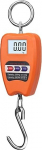 Tragbare elektronische Waage, 200 kg, multifunktionale Digitalwaage, LCD-Wiegewerkzeug, Handgep&auml;ckwaage, kompakte Kranwaage f&uuml;r Markt, Bau(Orange)