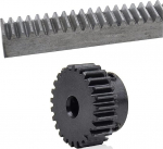 Dauerhaft 1 st&uuml;ck Ritzel 1MOD 12x12x1500mm 1 Modul Hohe Pr&auml;zisionsgetriebegestell Stahlzahnr&auml;der 1 st&uuml;ck 1m 25Teeth Bohrung (augu l&auml;bim&otilde;&otilde;t : 7mm, hammaste arv : 25 hammast)