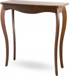 bixard&trade; Console Table Hallway Table Made of Solid Wood Walnut